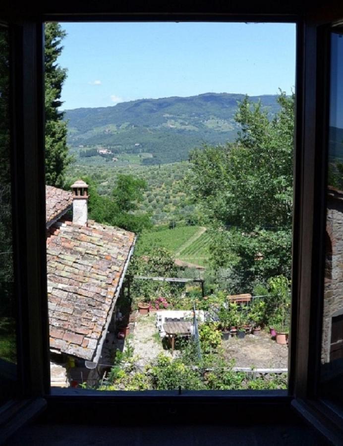 Apartamento Agriturismo Podere la Casa Panzano in Chianti Exterior foto