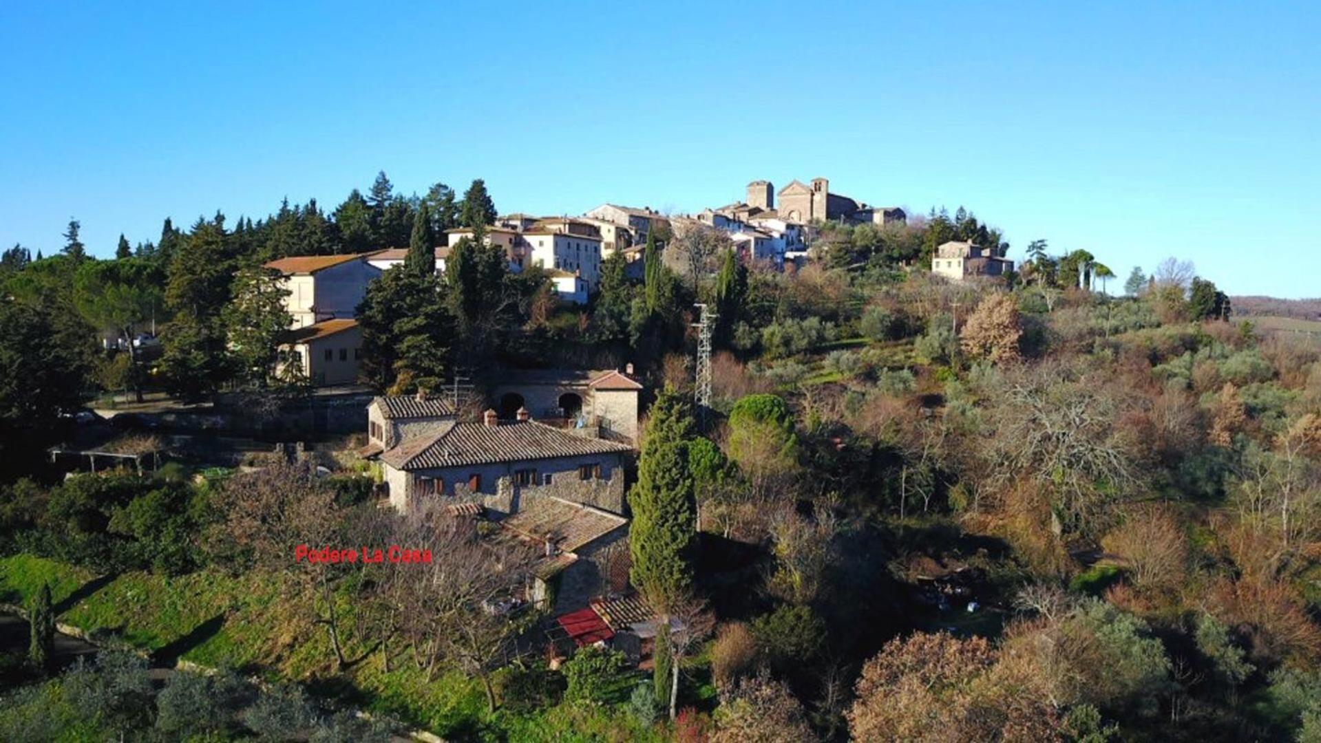 Apartamento Agriturismo Podere la Casa Panzano in Chianti Exterior foto