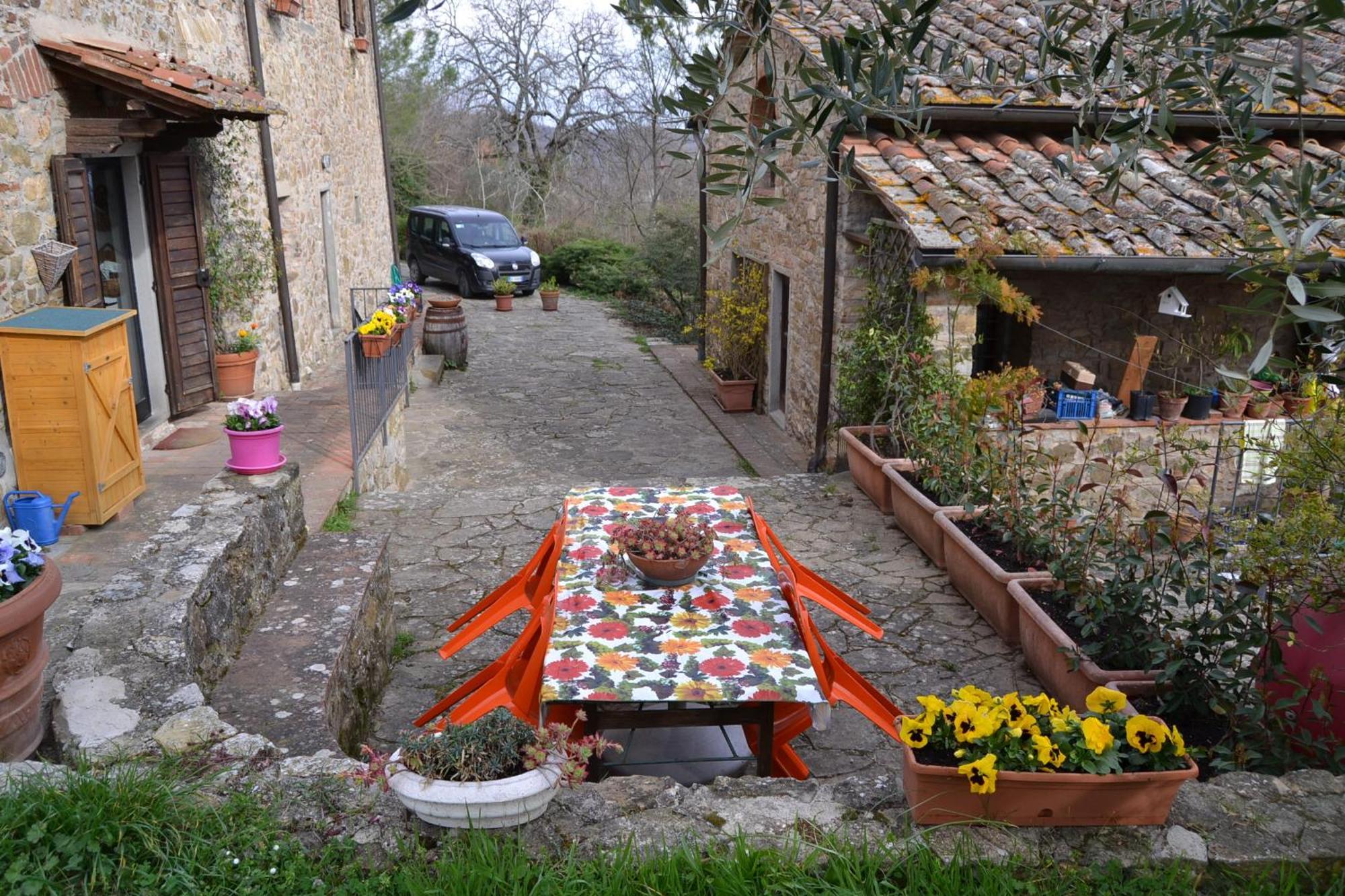 Apartamento Agriturismo Podere la Casa Panzano in Chianti Exterior foto