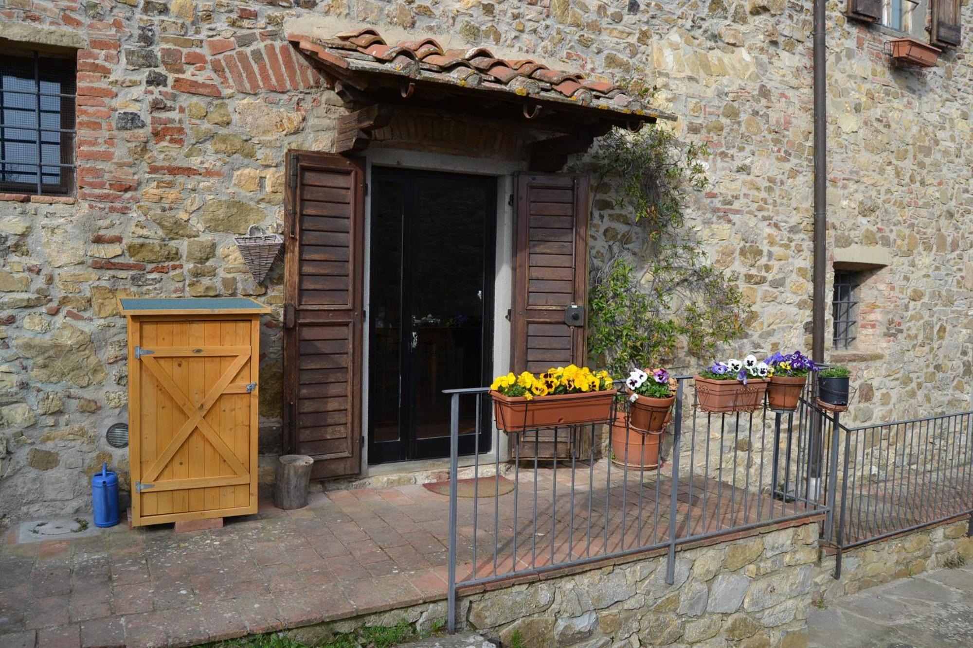 Apartamento Agriturismo Podere la Casa Panzano in Chianti Exterior foto
